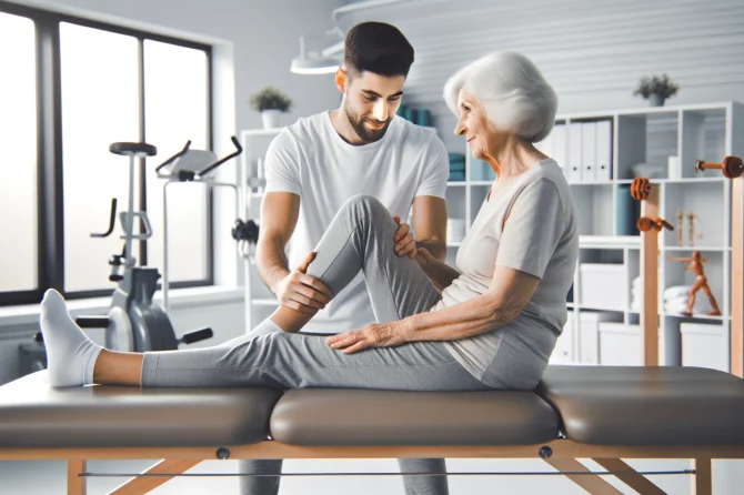 Fisioterapia para mayores de 70 años